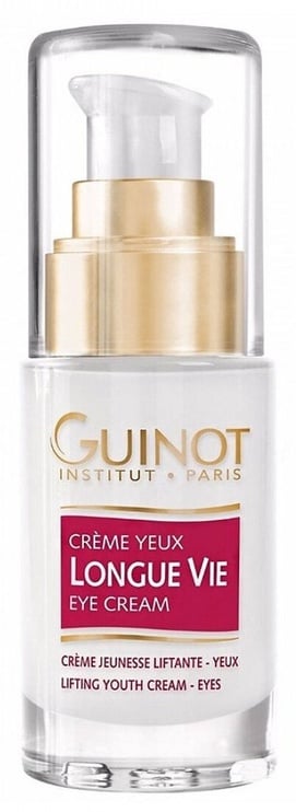 GUINOT Longue Vie Eye Cream - Paakių stangrinamoji priemonė, 15 ml
