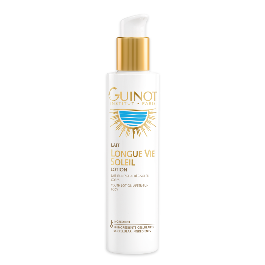 GUINOT Longue Vie Soleil, jauninamasis kūno losjonas po saulės, 150 ml