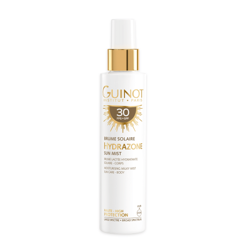 GUINOT Hydrazone Sun, purškiama drėkinamoji dulksna nuo saulės kūnui SPF 30, 150 ml