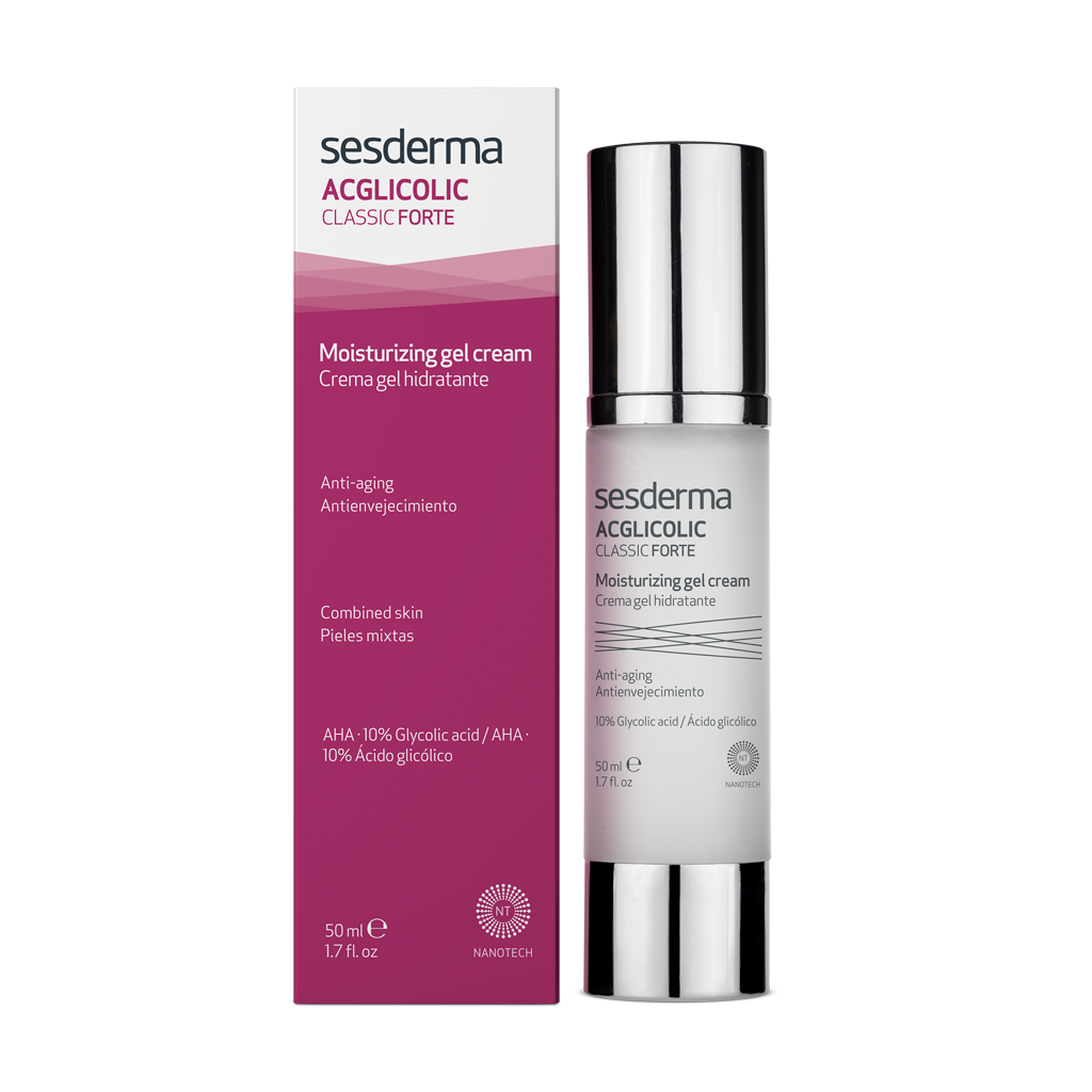 SESDERMA ACGLICOLIC CLASSIC DRĖKINAMASIS GELINIS KREMAS, 50 ml