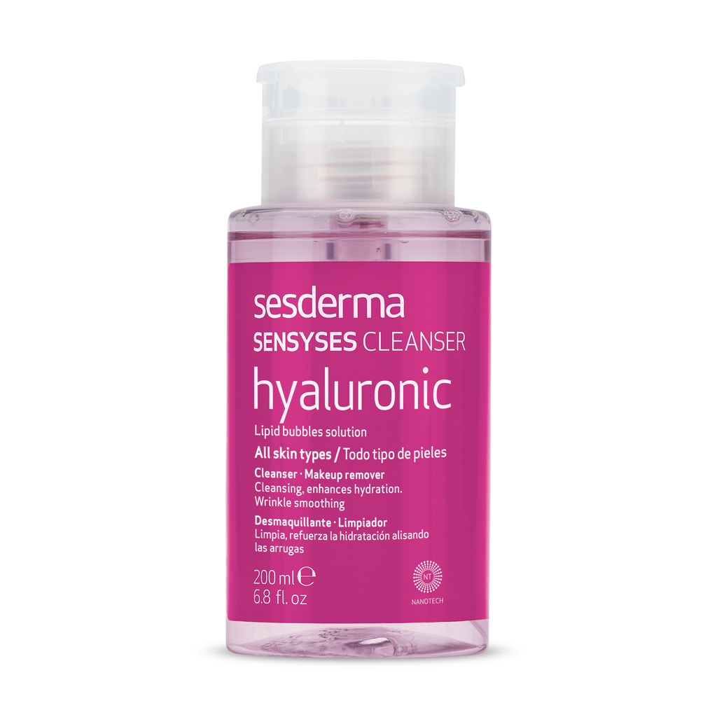 SESDERMA SENSYSES HYALURONIC DRĖKINANTIS LIPOSOMINIS VALIKLIS, 200 ml