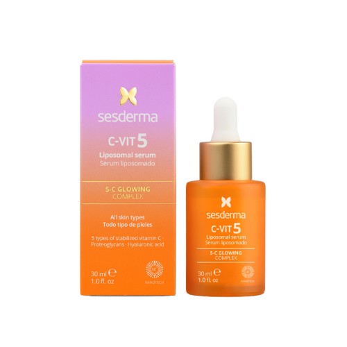 SESDERMA C-VIT 5 LIPOSOMINIS VEIDO SERUMAS, 30 ML